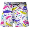 Shorts pour hommes marque abstraite Graffiti Art décontracté séchage rapide hommes maillots de bain imprimé 3D bain plage pantalons courts maillots de bain