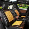 Couverture de siège de voiture en perles de bois de Massage universel coussin de refroidissement tapis en maille saison en bois Cool Pad Covers317I