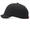 Berretti a sfera Berretto sportivo Berretto da baseball a tesa corta Cappelli tinta unita per donna Uomo Visiera da equitazione all'aperto Casual Snapback Gorras