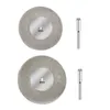 50 60mm disco de corte de diamante rebolo serra circular 3mm haste haste broca ferramenta rotativa 32cc conjuntos manuais profissionais 333l