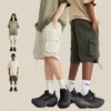 Shorts pour hommes Hiphop Leader Vintage Army Basketball Sports Cargo Harem Hommes Coton Surdimensionné Mince Hip Hop Lâche Nayeon Unisexe Pantalones