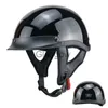 Motorhelmen Open Gezicht Retro Motorhelm Vintage Moto Helm Scooter Biker Motor Racing Rijhelm Casco Moto x0731