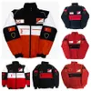 Fato de corrida F1 2021 novo logotipo bordado equipe workwear outono e inverno jaqueta de algodão 275S