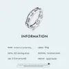 Обручальные кольца 925 Стерлинговая серебряная лостота Символ Символ Кольцо Гардиана Фатима