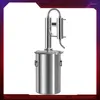 Home Brewing Stainless Steel Distiller 304 Fermentation Barrel Double Tower Distilling Liquor Equipment