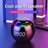 Altoparlanti portatili Nuovo orologio Bluetooth colorato Mini portatile per uso domestico Caricamento carta spray Bluetooth R230731