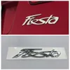 Fiesta ABS Logo Car Emblem Rear Trunk Lid Decal badge sticker For Ford Fiesta auto accessories272n
