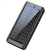 Banki zasilania telefonu komórkowego 26800 mAh Solar Power Bank Portable Szybkie ładowanie zasilania z LED LED LISHTlight Pack Pack Kompatybilny z smartfonami L230731