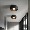 Deckenleuchten, kreative LED-Lampenplatte, minimalistisches Holzmaserungslicht für Arbeitszimmer, Schlafzimmer, Wohnzimmer, Bar, Heimdekoration, Eisen-Beleuchtungsgerät