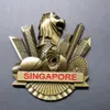 Buzdolabı mıknatısları Singapur Buzdolabı Mıknatıs Turist Hadi Senderleri Buzdolabı Manyetik Çıkartmalar Seyahat Koleksiyonu Hediyesi X0731