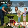 Mitaines de four Walfos Silicone gant de cuisine résistant à la chaleur épais cuisson barbecue gril Gadgets accessoires 230731