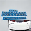 Dla Toyota Alphard Vellfire Executive Lounge V6 Tylna odznaka Logo Logo Logo naklejka 229H