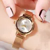 Orologi da donna orologi di lusso di alta qualità Orologio da 23 mm in acciaio inossidabile con batteria al quarzo impermeabile