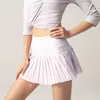スカート女性夏のエスニックプリントドローストリングスカートフリルヘムAラインミニキュート