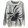 Women's Sweaters HQuality Rabbit Hair Plush Sweater Spider Knitting Men Pullover Women Y2K Clothes Punk Grunge Harajuku Coat Top 230729