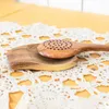 Storage Bottles Spoon Holder Scoop Wooden Crafts Rest Kitchen Gadget Ladles Utensil Tableware Rack