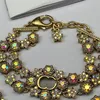 Set di gioielli con perline placcate in oro 18 carati Bracciale con collana in rame antico vintage Gioielli da donna di gioielli di marca di lusso splendidi medievali