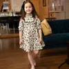Girl s Dresses 2023 Shabbos Brother Sister Mathcing Clothes Girls Black Flora Cotton Dress Baby Short Sleeve Romper Ruffle Collar Boys Shorts 230731