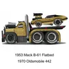 Diecast Model Cars Maisto 164 Muscle Transports Set Set Series Series Die Colemable Hobbies Motorcycle Model Toys X0731