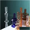 Candle Holders Floriddle Taper Glass Candlesticks For Home Room Decoration Party Vase Table Bookshelf Drop Delivery Garden Dhyfx