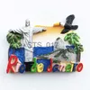 Fridge Magnets Brazil Rio scenery 3D Fridge Magnets Tourism Souvenir Refrigerator Sticker Collection Handicraft Gift x0731