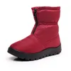 Boots High Big Yards Cotton Female Winter And Velvet Thickening Help Cross-border Waterproof Shoes