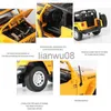 Diecast Model Cars 132 Jeeps Wrangler Rubicon Alm Model samochodowy Diecasts Metalowa zabawka Pojazdy Offroad Model High Symulacja Kolekcja dla dzieci Prezenty x0731