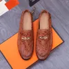 2023 New Mens Dress Shoes Designer Fashion Loafers Business Office Work Formal Shoes Male Brand Designer Party Wedding Flats Size 38-44