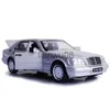 Diecast Model Cars MercedesBenz S W140 132 Alloy Model Car Sound Light Pullback Light Sound Alloy Vehicle Model toy for Children x0731