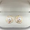 Wedding Jewelry Sets Arrival Pearl 14k Gold Plated 100 Real Natural Freshwater Necklace Earrings Ring For Women Gift 230729