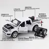 Diecast Model Cars 2022 Diecast 132 Alloy Car Model Ford F350 Raptor OffRoad Vehicle Pull Back Toys for Children Boys Christmas Birthday Gifts x0731