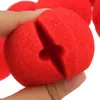 100 Pcslot Decoração Sponge Ball Red Clown Magic Nariz para Halloween Masquerade Decoration kids toyZZ