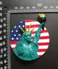 Aimants pour réfrigérateur Séville Moscou Russie Aimants pour réfrigérateur Alaska San Francisco Floride Statue de la Liberté New York États-Unis Souvenirs touristiques Aimants x0731