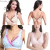 Maternity Intimates Bras Cotton Maternity 2023 Floral Print Breast Feeding Sleep Nursing Women Pregnant Underwear ClotWes Size Z230801