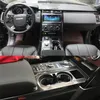 لاكتشاف Land Rover Discovery 5 لوحة التحكم المركزية الداخلية مقبض الباب 5D ألياف الكربون ملصقات شارات تصميم السيارة فينيل 2611