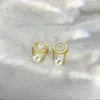 Boucles d'oreilles TIOWIOS 2023 français Simple mode perle frangée lumière luxe sens pour les femmes et chaîne Vintage personnelle