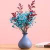 Vaser vas mini liten ins nordisk modern soffbord skrivbord vardagsrum blommor arrangemang dekoration torkad blomma heminredning