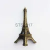 Imãs de geladeira QIQIPP europeu França Paris marco da Torre Eiffel ímã tridimensional da liga x0731