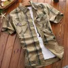 Mode Sommer Shirt Kurzarm Plaid Shirts Männer Plaid Baumwolle Shirts Military Luxus Marke Kleidung Strickjacke Plus Größe M-5XL Tops