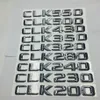 För Mercedes Benz CLK200 CLK230 CLK240 CLK280 CLK320 CLK350 CLK430 CLK500 CLK550 bakre svans Emblem Numbers Badge Sticker219P