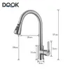 Robinets De Cuisine Robinet De Cuisine Noir Robinet De Cuisine Pull Out Évier De Cuisine Mitigeur Nickel Brossé Jet Tête De Pulvérisateur Chrome Cuisine Robinet D'eau 230729