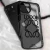 Письмо моды Phonecase Luxury Designer прозрачный корпус мобильного телефона для iPhone 14promax 14plus 13pro xsmax 8p.