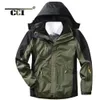 Chaquetas para hombre Abrigo de invierno CCI con chaqueta de montañismo a prueba de viento a prueba de viento y felpa gruesa Conjunto de dos piezas MC023 230731