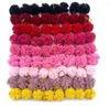 Dog Apparel 50/100PCS Mesh Ball Hair Bows Pet Accessories Rubber Bands Supplies For Small Cat Grooming