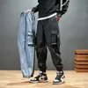 Mannen Jeans Mannen Joggers Cargo Denim Broek Baggy Harem Japanse Streetwear Styke Mannelijke Enkel Harajuku Casual Hip Hop Jeans Broek mannen J230728