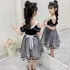 Girl Dresses Girls Dress Strapless Summer For 2023 Casual Party Princess Kids Teen Clothes 4 6 7 8 9 10 11 12 Years