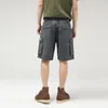 Heren Jeans Mode Shorts Cowboy Zomer Dunne Tide Plus Maat Vijf Broeken Losse Casual Overalls Cargo Short