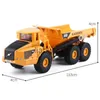 DIECAST MODEL CARS ALLOY 187 Skala wywrotka Diecast Construction Pojazd samochodowych