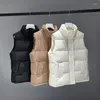 Femmes gilets ZXRYXGS tempérament vers le bas coton gilet veste 2023 automne hiver manteau extérieur col debout