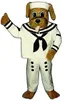 SAILOR DOG Halloween Maskottchen Kostüme Cartoon Charakter Outfit Anzug Weihnachten Outdoor Party Outfit Erwachsene Größe Werbekleidung